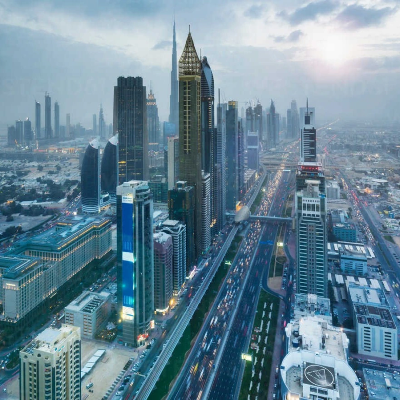 Land for sale on Sheikh Zayed Road Palmyra Properties