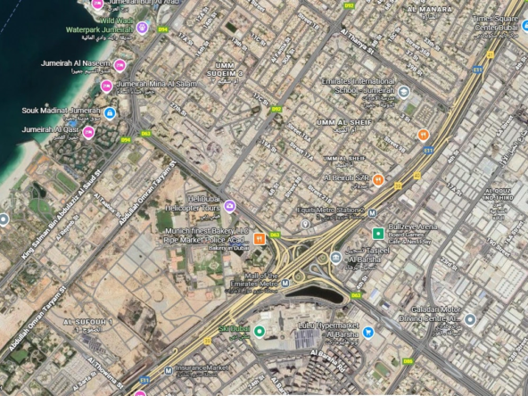 Plot for sale in Jumeirah Umm Al Sheif Palmyra Properties