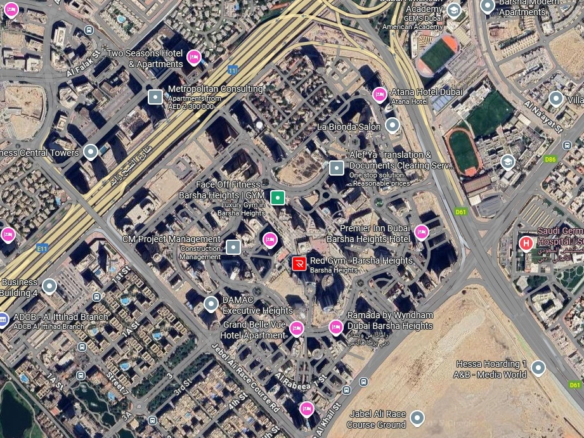 Residential plot for sale in Dubai Barsha Heights Tecom Palmyra Properties