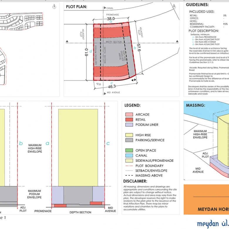 meydan horizon Bu Kadra Palmyra Properties